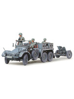 Tamiya TAM35259 Krupp Protze 1 Ton 6x4 Tow with 3.7cm PAK (1/35)