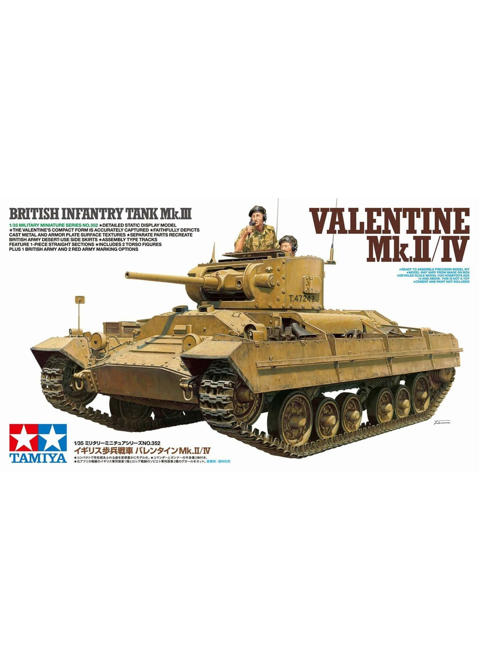 Tamiya TAM35352 Valentine Mk.II/IV (1/35)