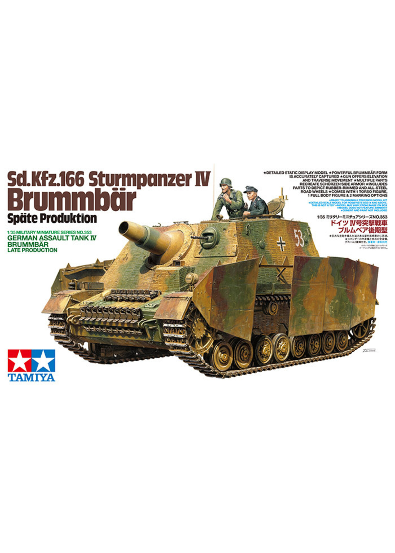 Tamiya TAM35353 Sd.Kfz.166 Sturmpanzer IV Brumbar (1/35)