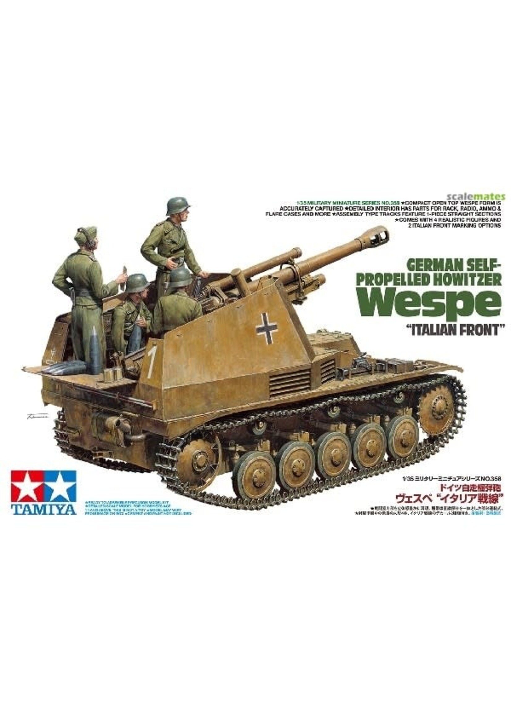Tamiya TAM35358 Wespe Italian Front (1/35)