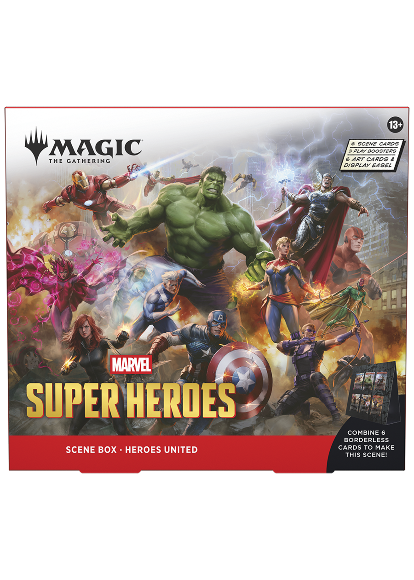 Wizards of the Coast MTG Marvel Super Heroes Scene Box