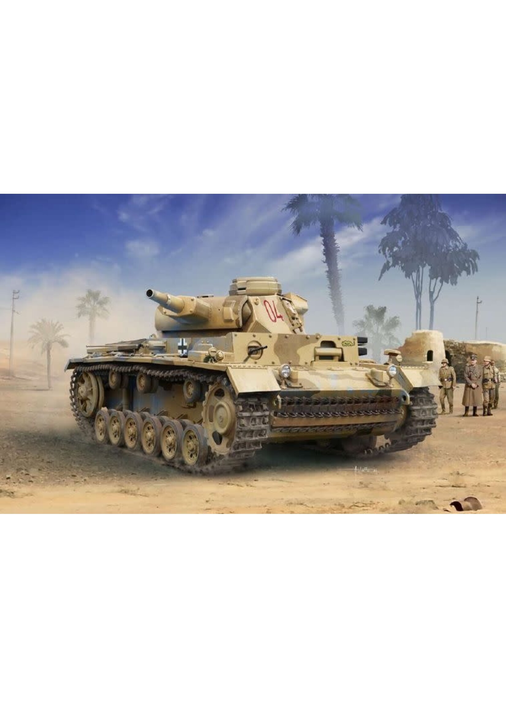 Academy ACA13567 Panzer III Ausf.N Afrika Korps (1/35)