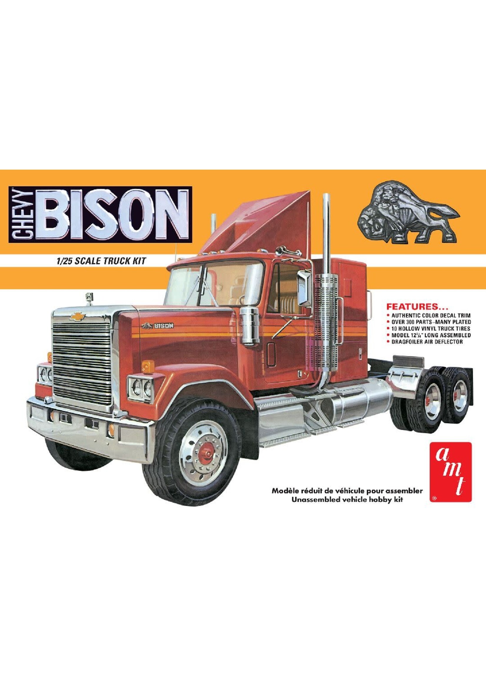 AMT AMT1390 Chevy Bison Conventional Tractor (1/25)