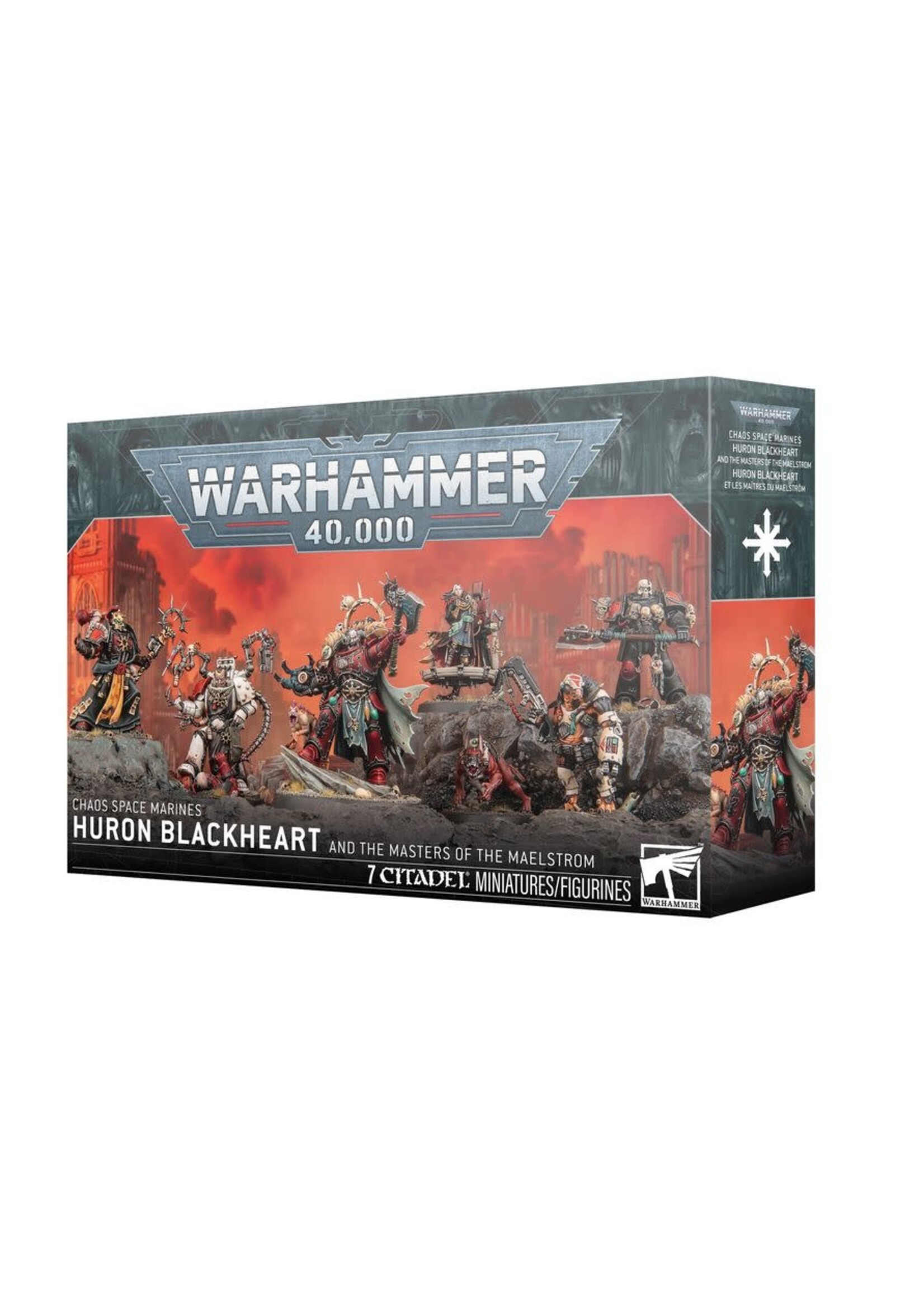 WH40K Chaos Space Marines Huron Blackheart and the Masters of the Maelstrom