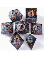 T6 RPG Resin Liquid Core Red Black Spider