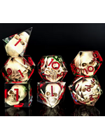T6 RPG Resin Red Skull Head
