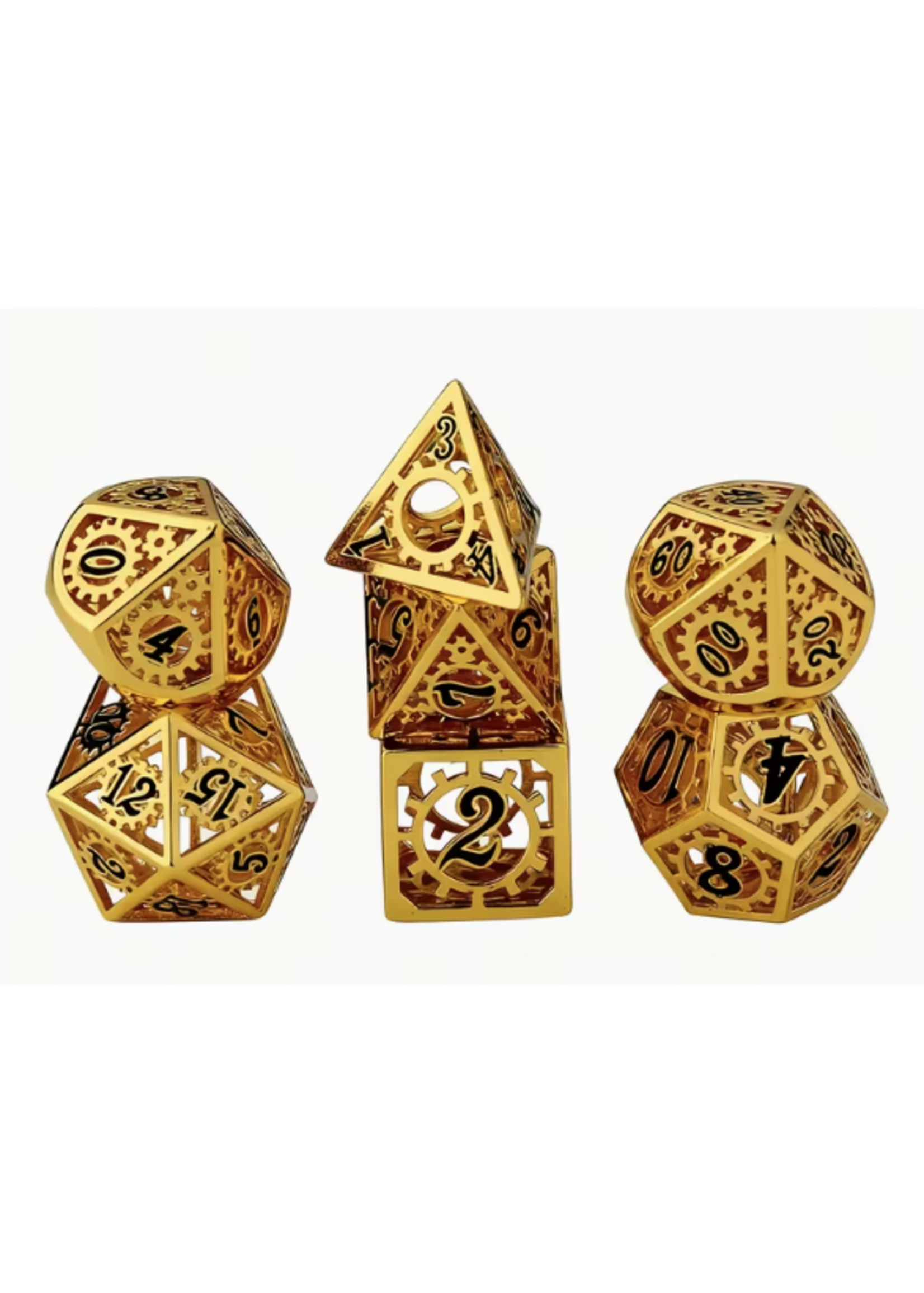 T6 RPG Hollow Metal Gears Gold Black