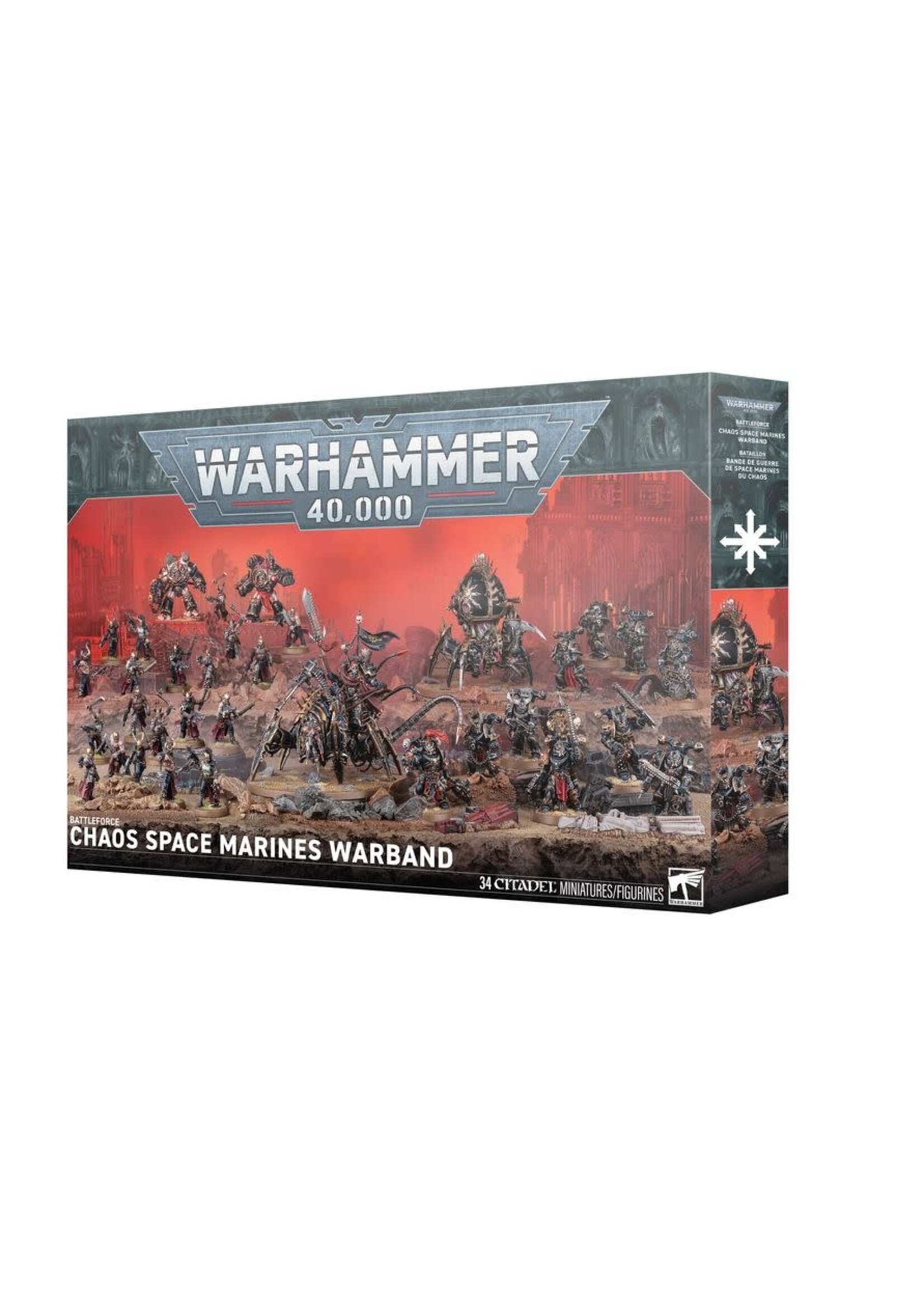 WH40K Chaos Space Marines Warband Battleforce