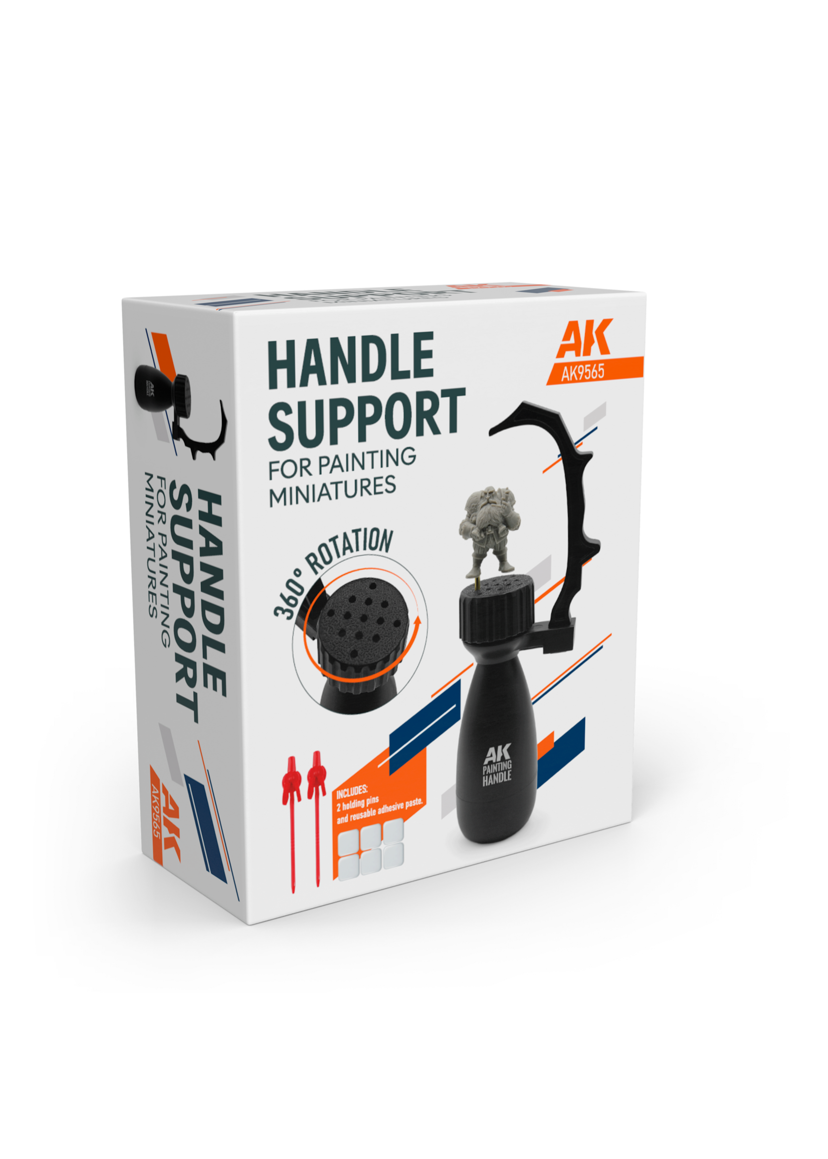 AK Interactive AK Painting Handle with Support