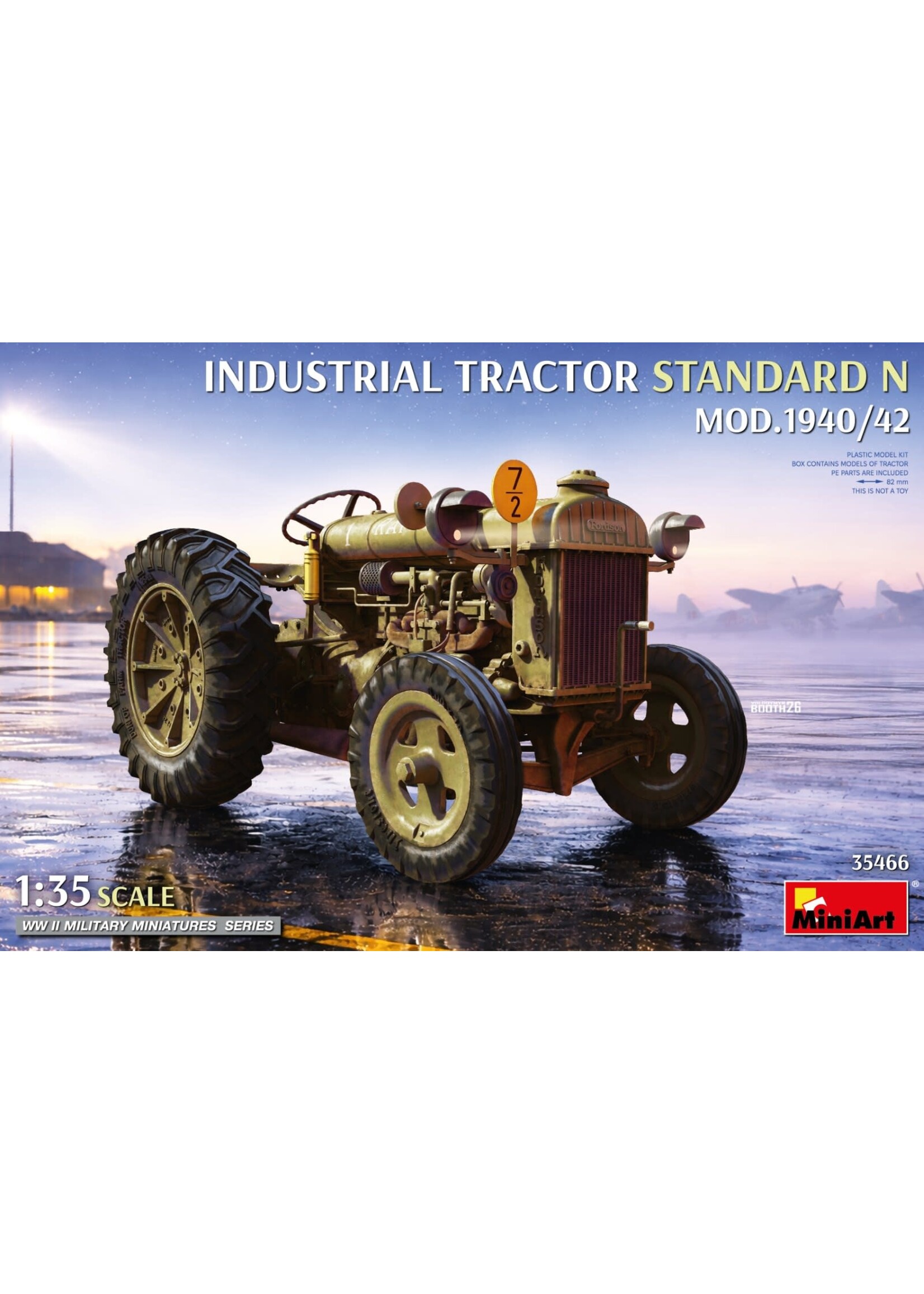MiniArt MIART35466 Standard Industrial Tractor Mod.1940/42 (1/35)