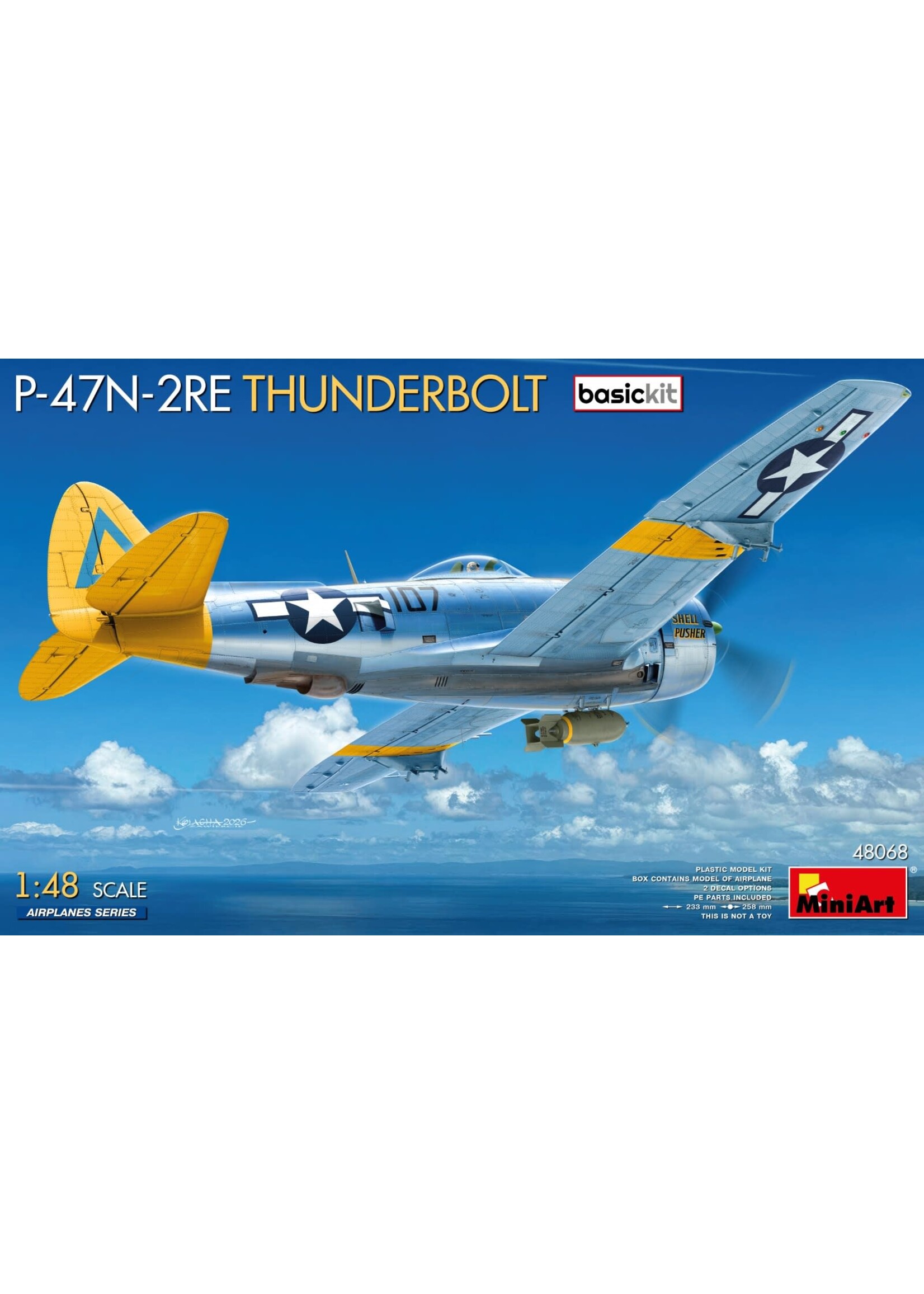 MiniArt MIART48068 P-47N-2RE Thunderbolt (1/48)
