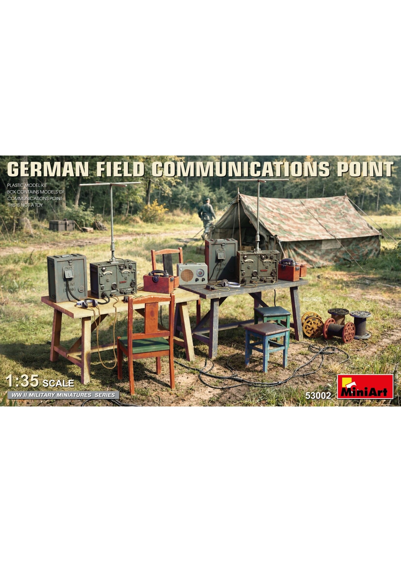 MiniArt MIART53002 German Field Communications Point (1/35)
