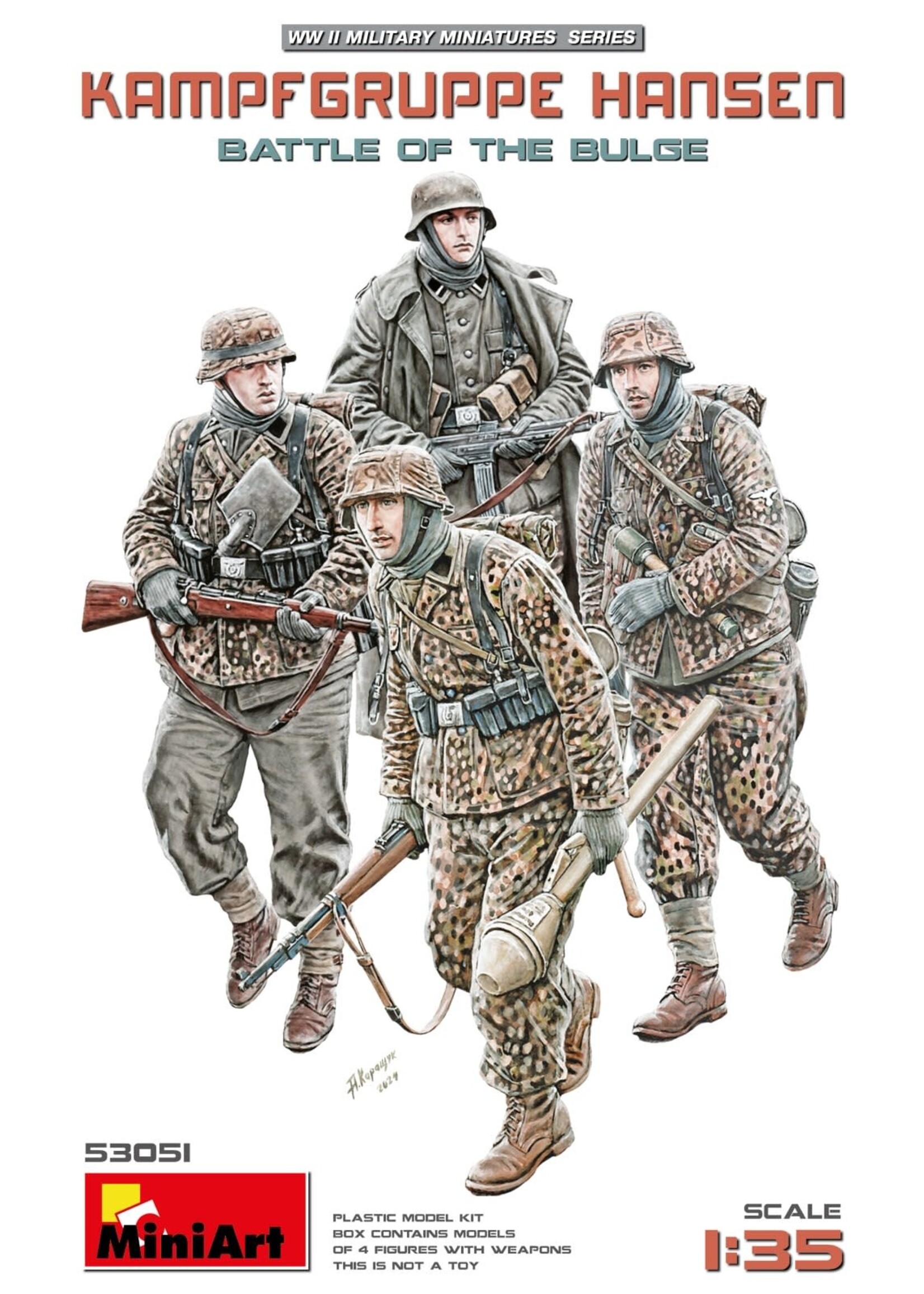 MiniArt MIART53051 Kampfgruppe Hansen Battle of the Bulge (1/35)