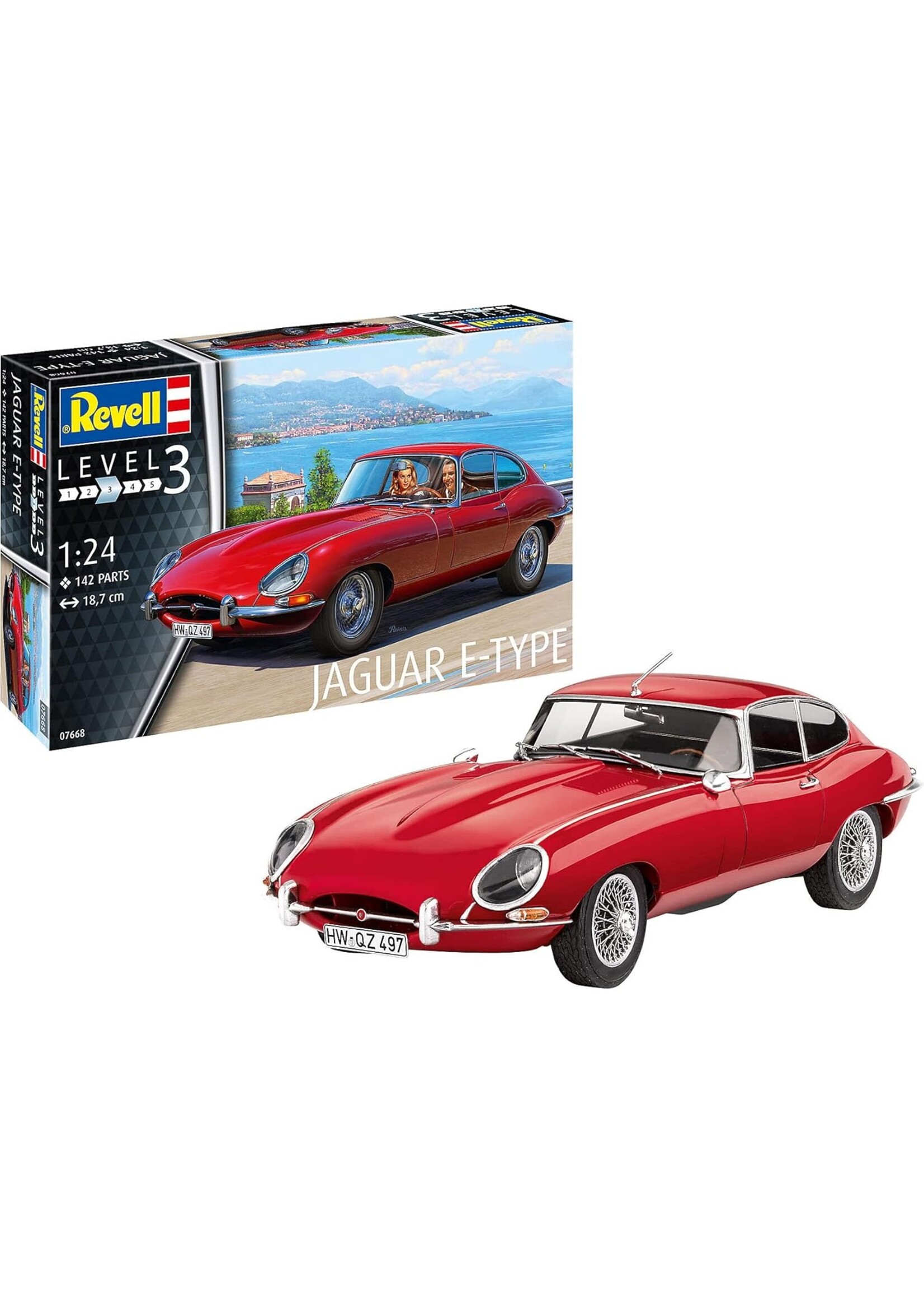 Revell Germany ***RVG7668 Jaguar E-Type Coupe (1/24)