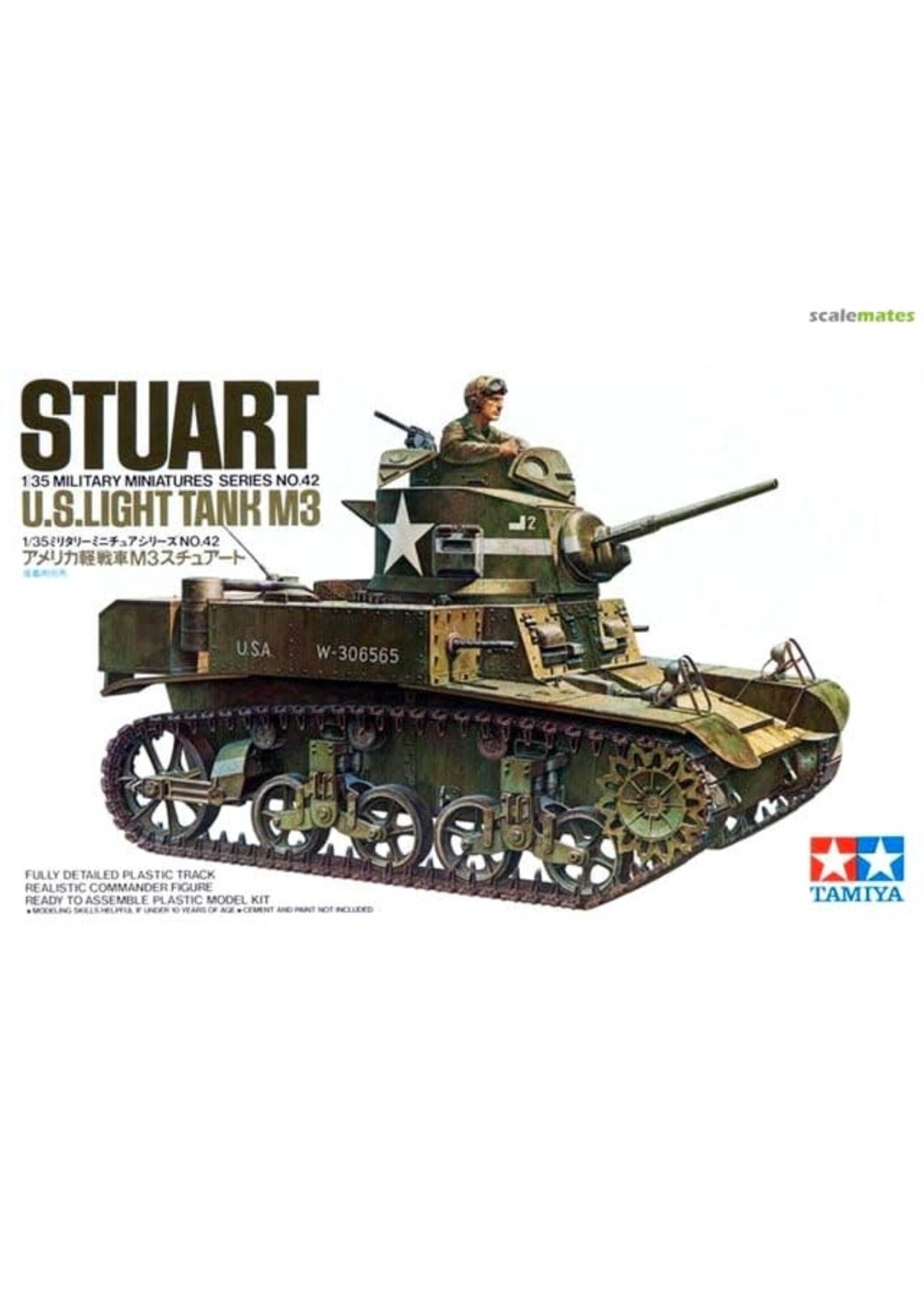 Tamiya TAM35360 M3 Stuart Late (1/35)