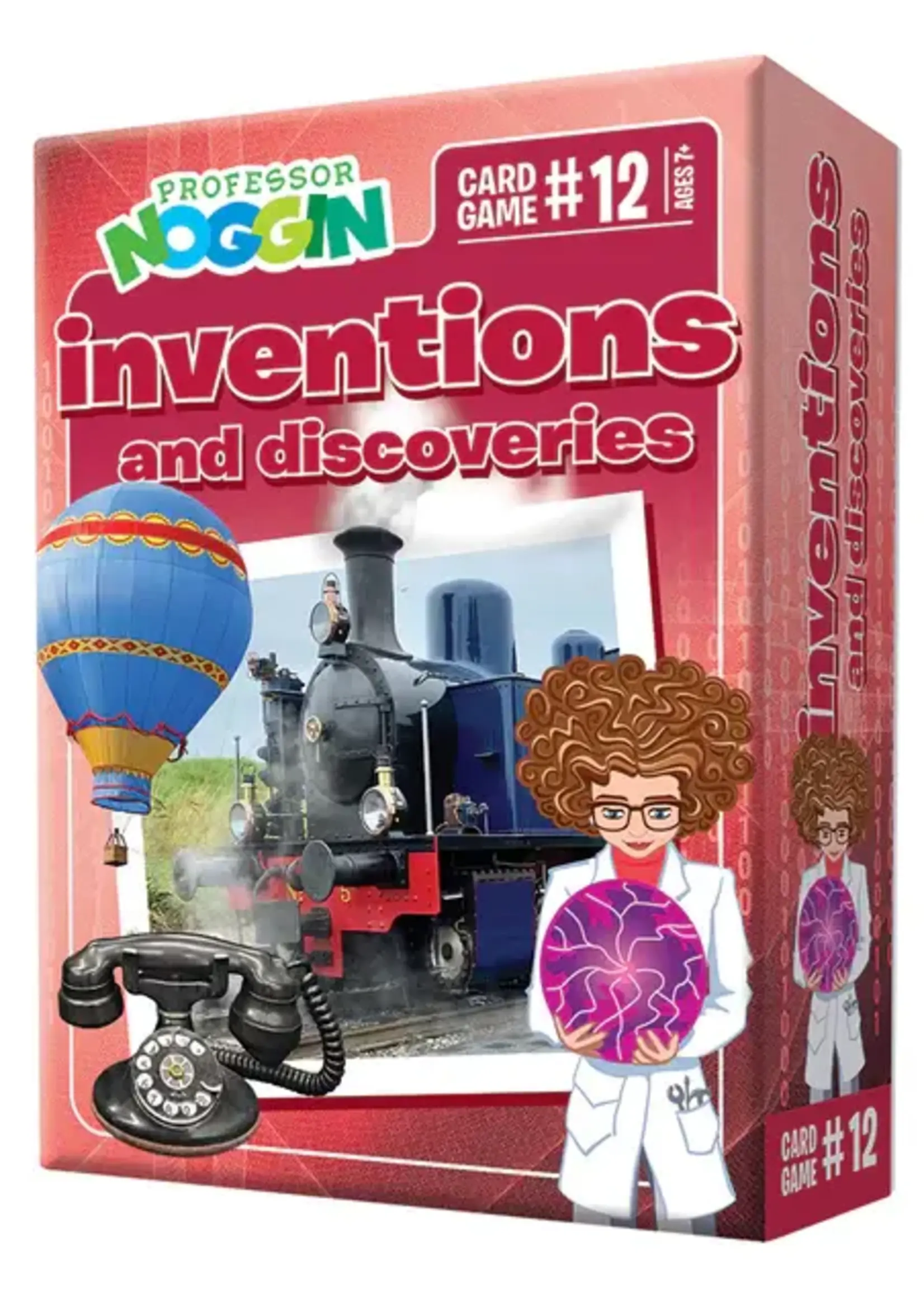 Prof. Noggin Inventions and Discoveries