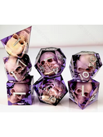 T6 RPG Resin Inclusion Purple Skull