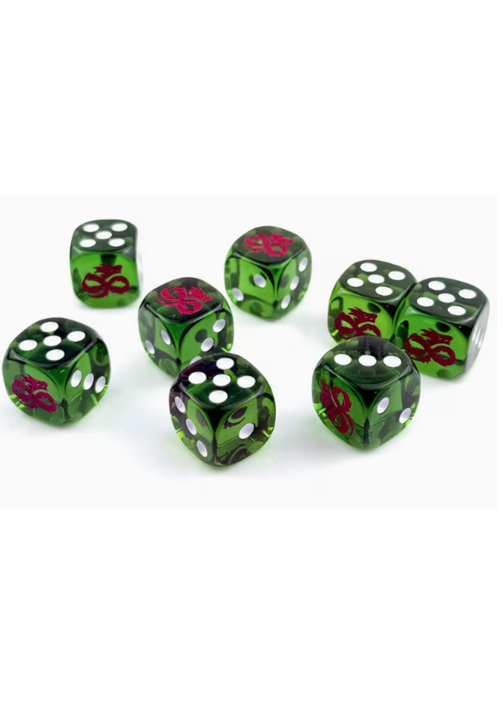 T2 16mm 10pc Translucent Green
