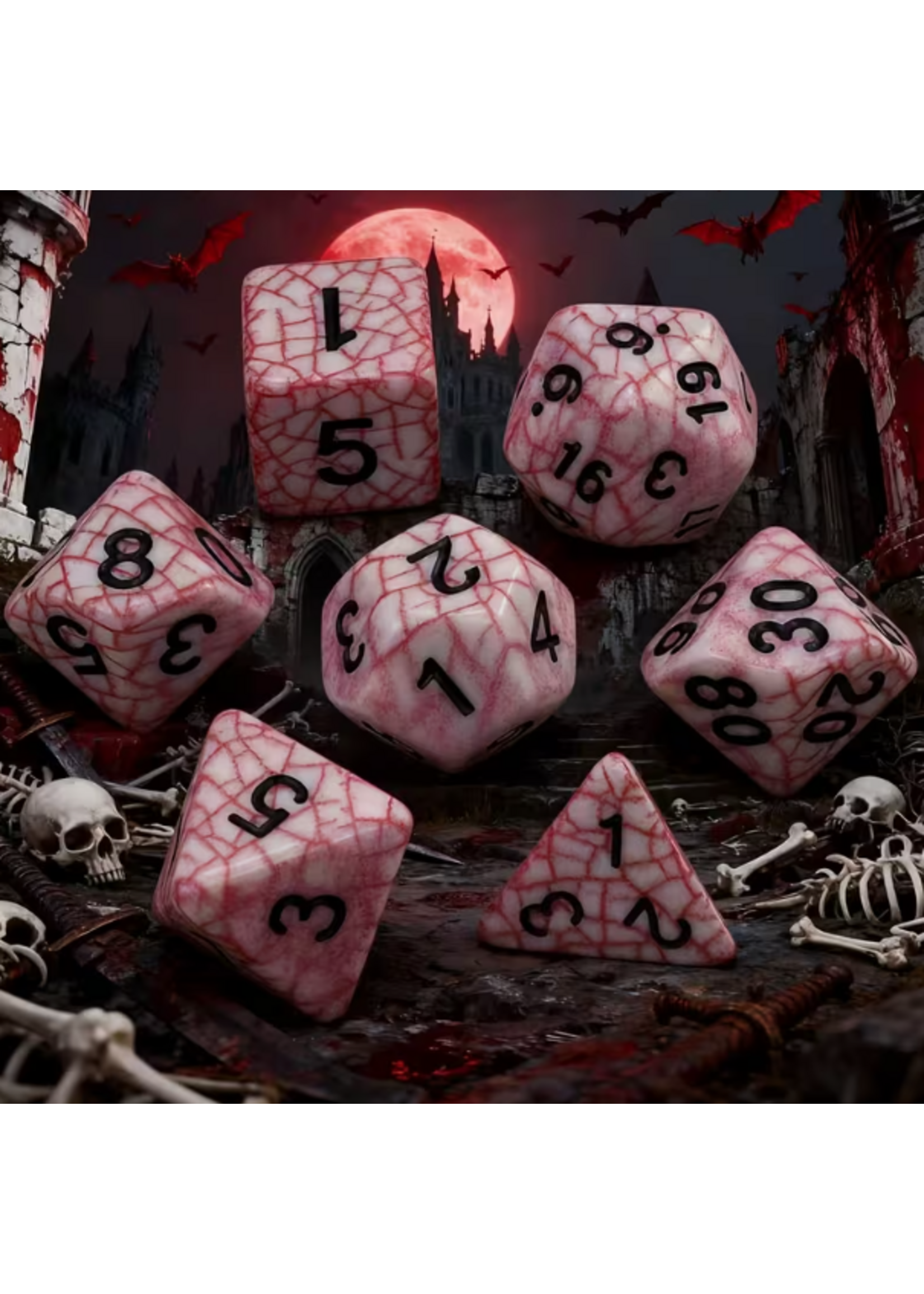 T3 RPG Cracked Stone Red