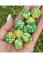 T2 16mm 10pc Green Yellow White