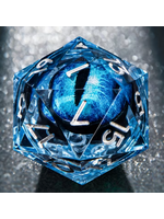 T2 29mm D20 Liquid Core Cats Eye Blue Silver