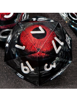 T2 29mm D20 Liquid Core Cats Eye Black Red Silver