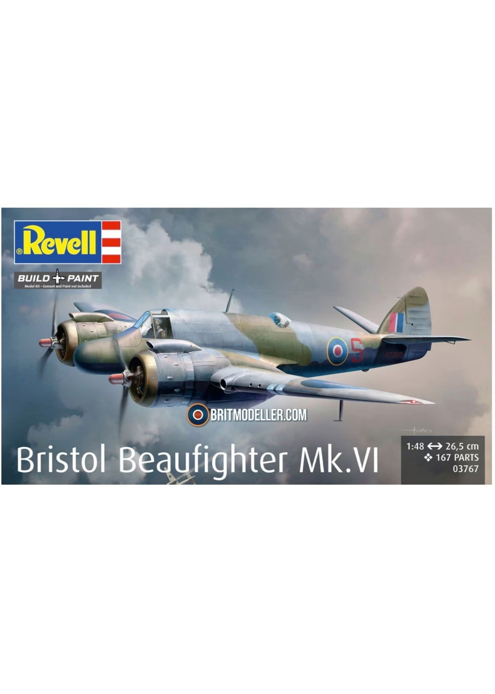 Revell Germany RVG3767 Bristol Beaufighter Mk.VI (1/48)