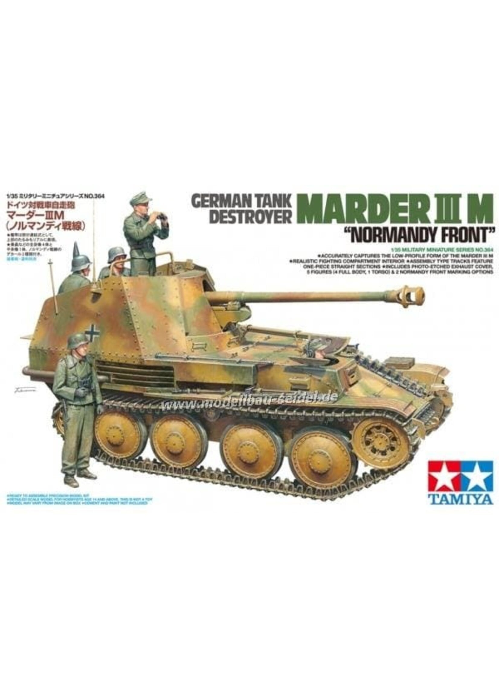 Tamiya TAM35364 Marder III Normandy (1/35)