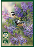 Cobble Hill CH40166 Chickadees and Lilacs (Puzzle1000)
