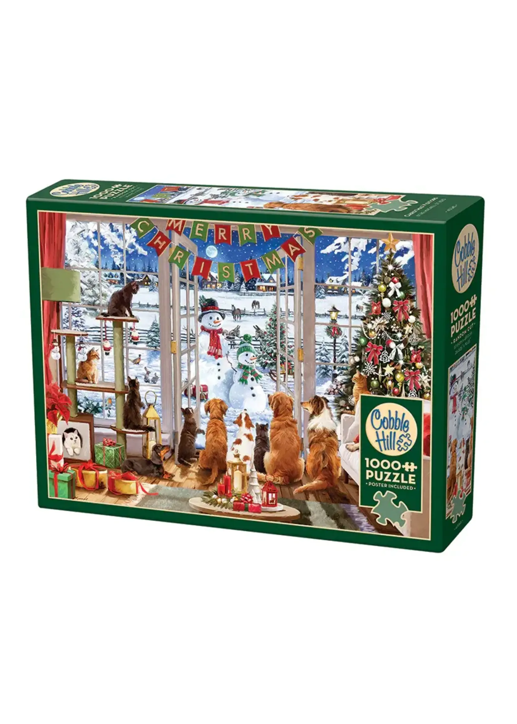 Cobble Hill CH40345 Christmas Visitors (Puzzle1000)