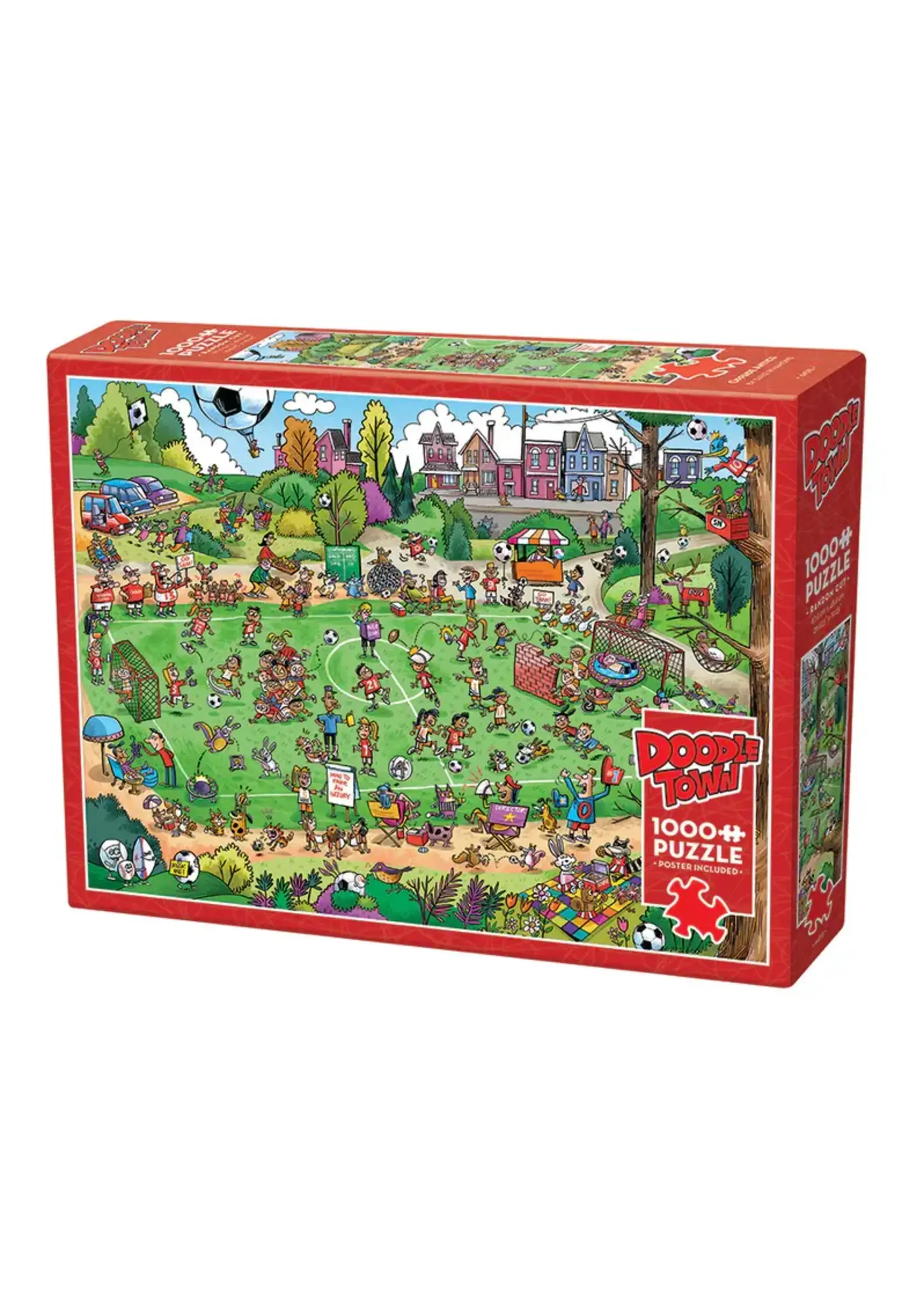 Cobble Hill CH44515 Doodle Town Offside Antics (Puzzle1000)