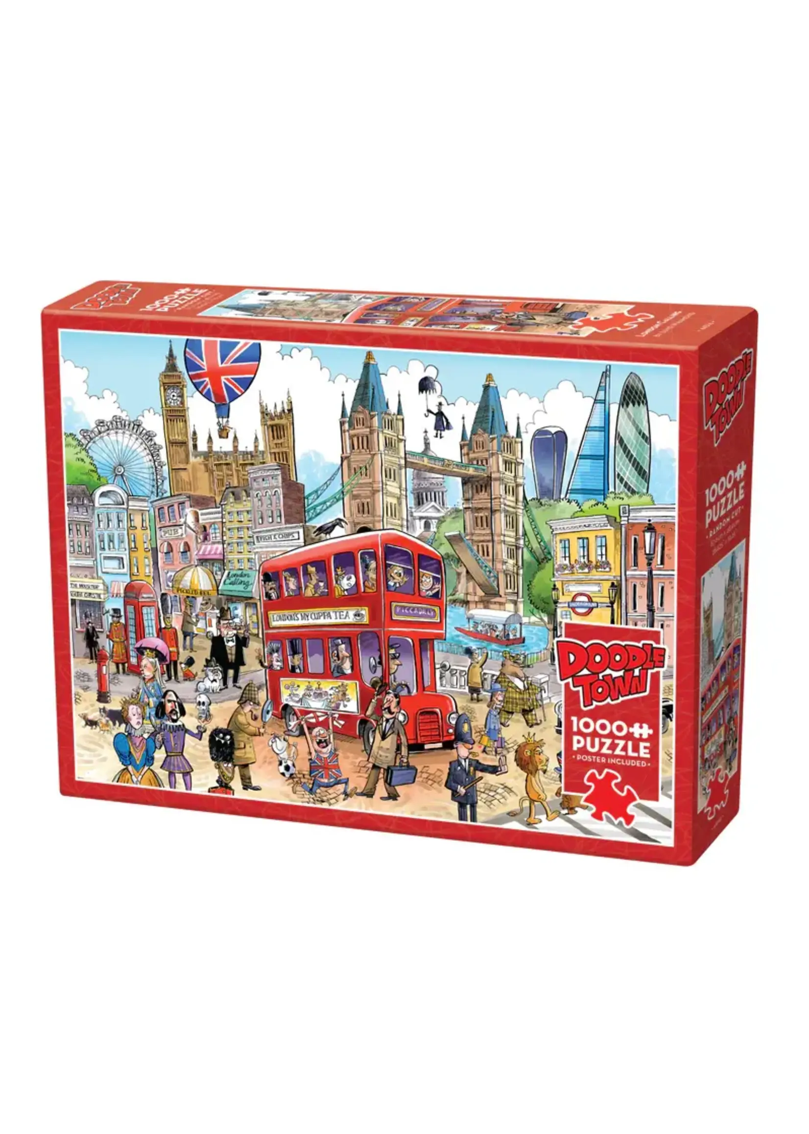 Cobble Hill CH44516 Doodletown London Calling (Puzzle1000)