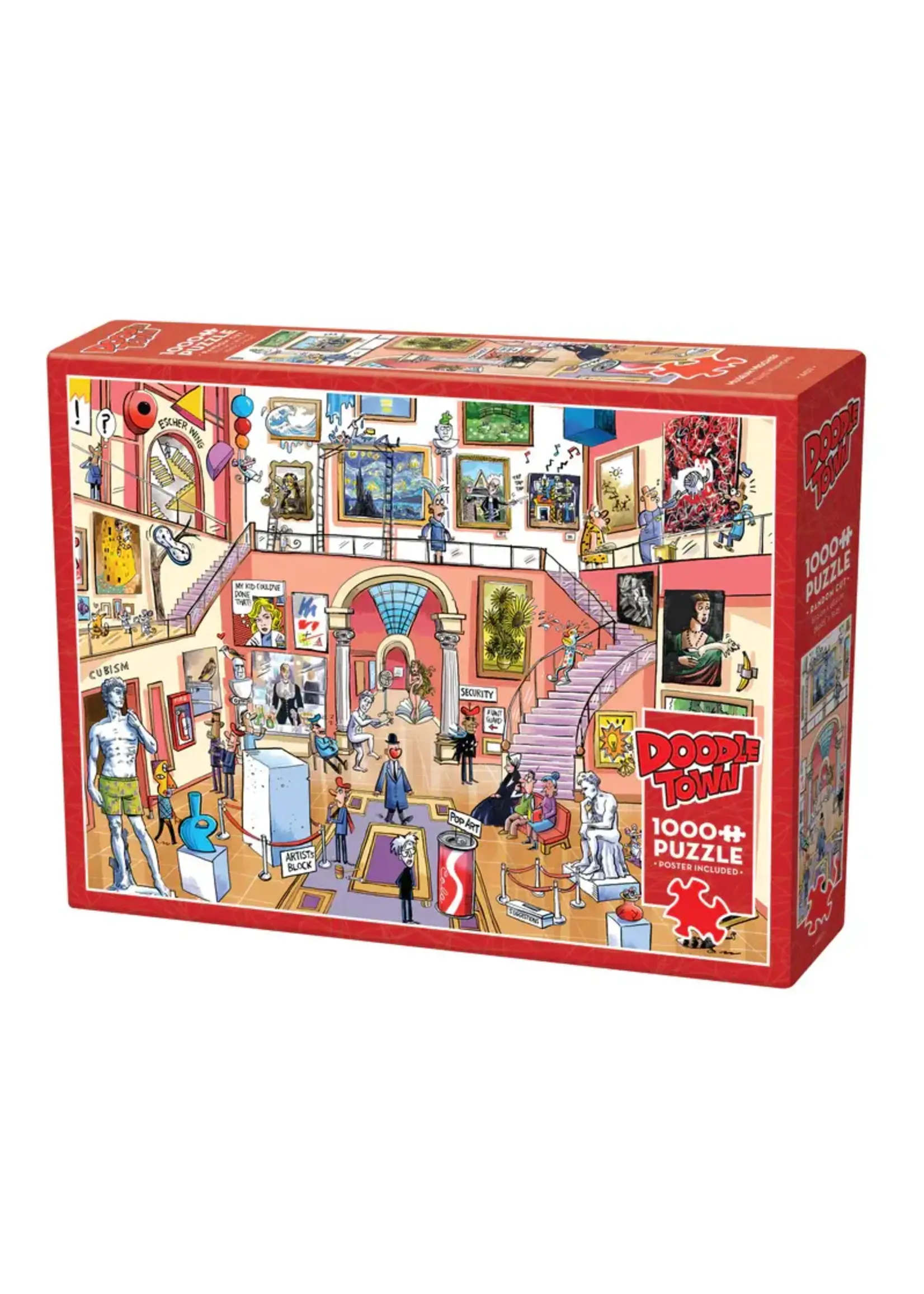 Cobble Hill CH44517 Doodletown Museum Mischief (Puzzle1000)