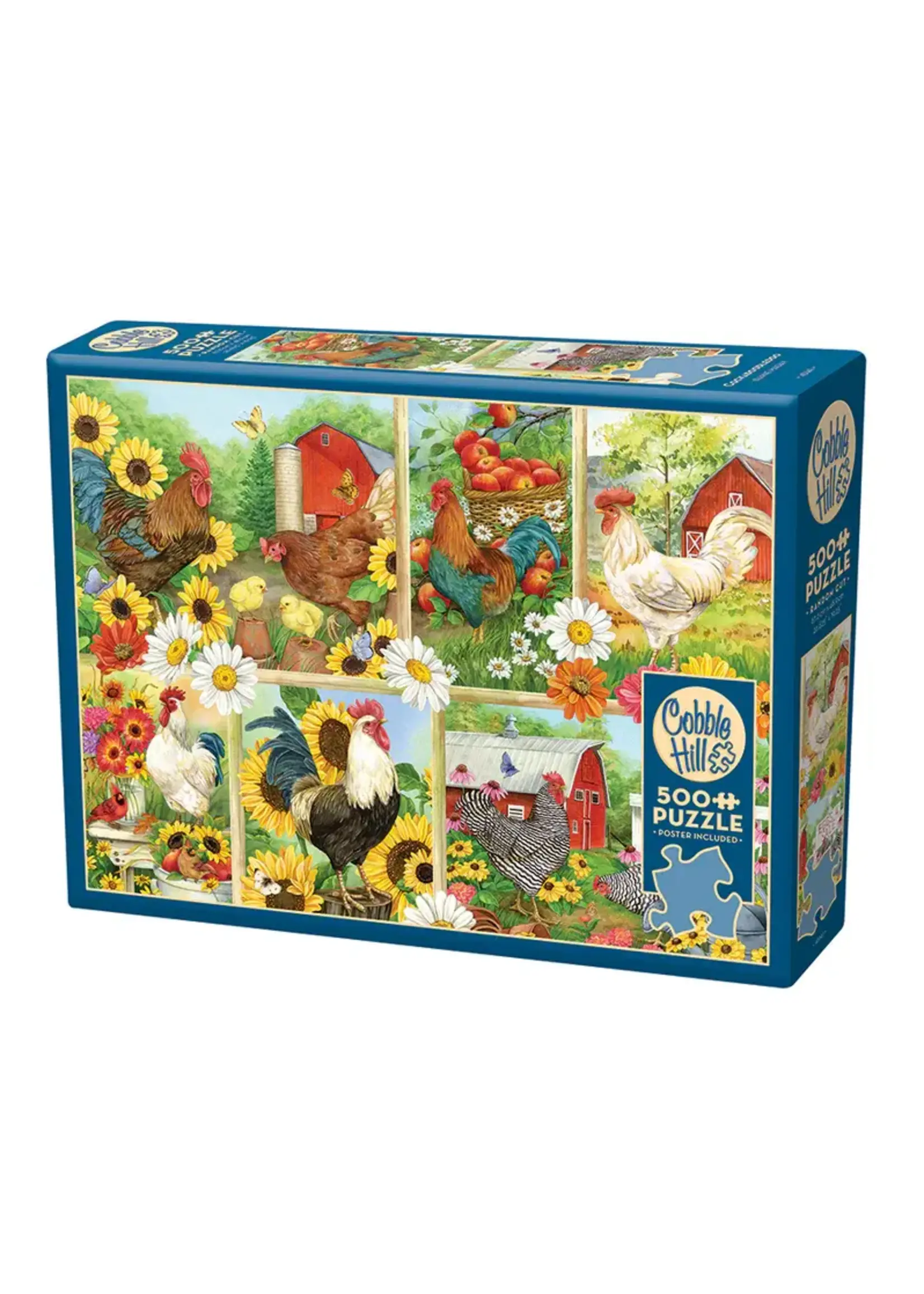 Cobble Hill CH45141 Cockadoodledoo (Puzzle500)