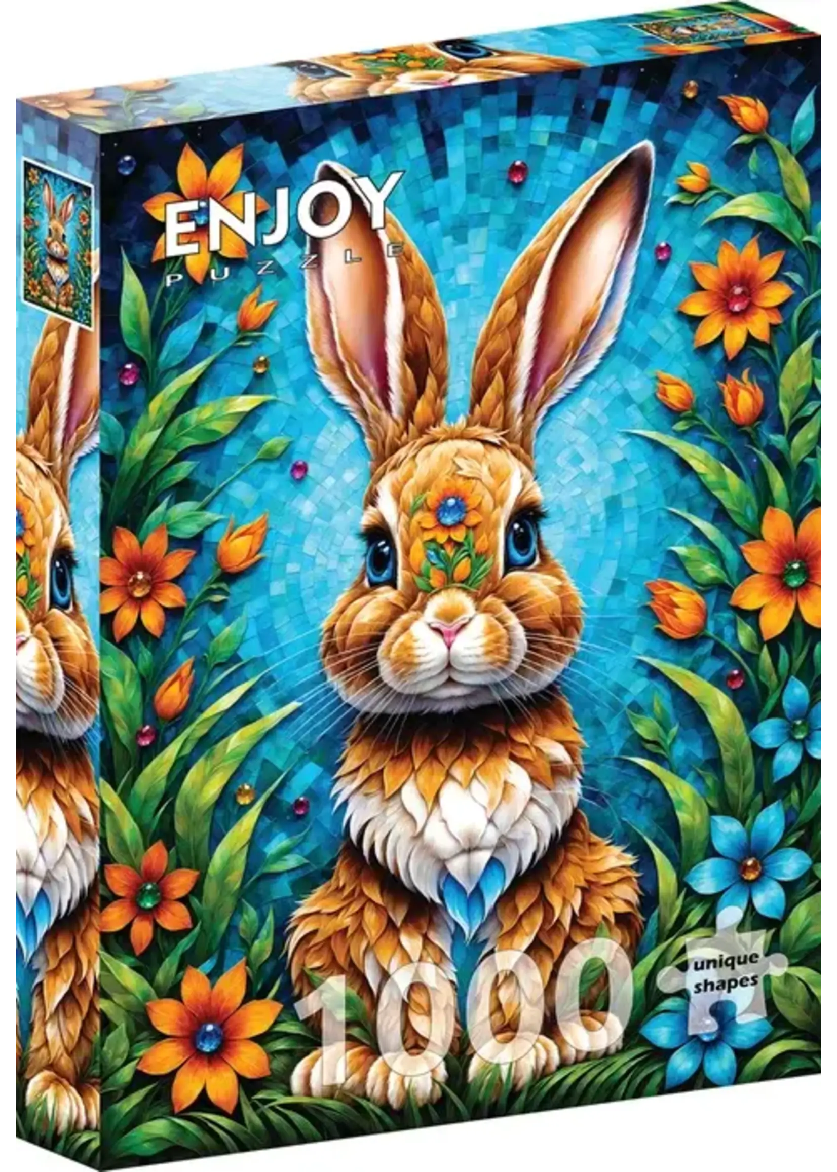 Enjoy Puzzle E2149 Garden Bunny (Puzzle1000)