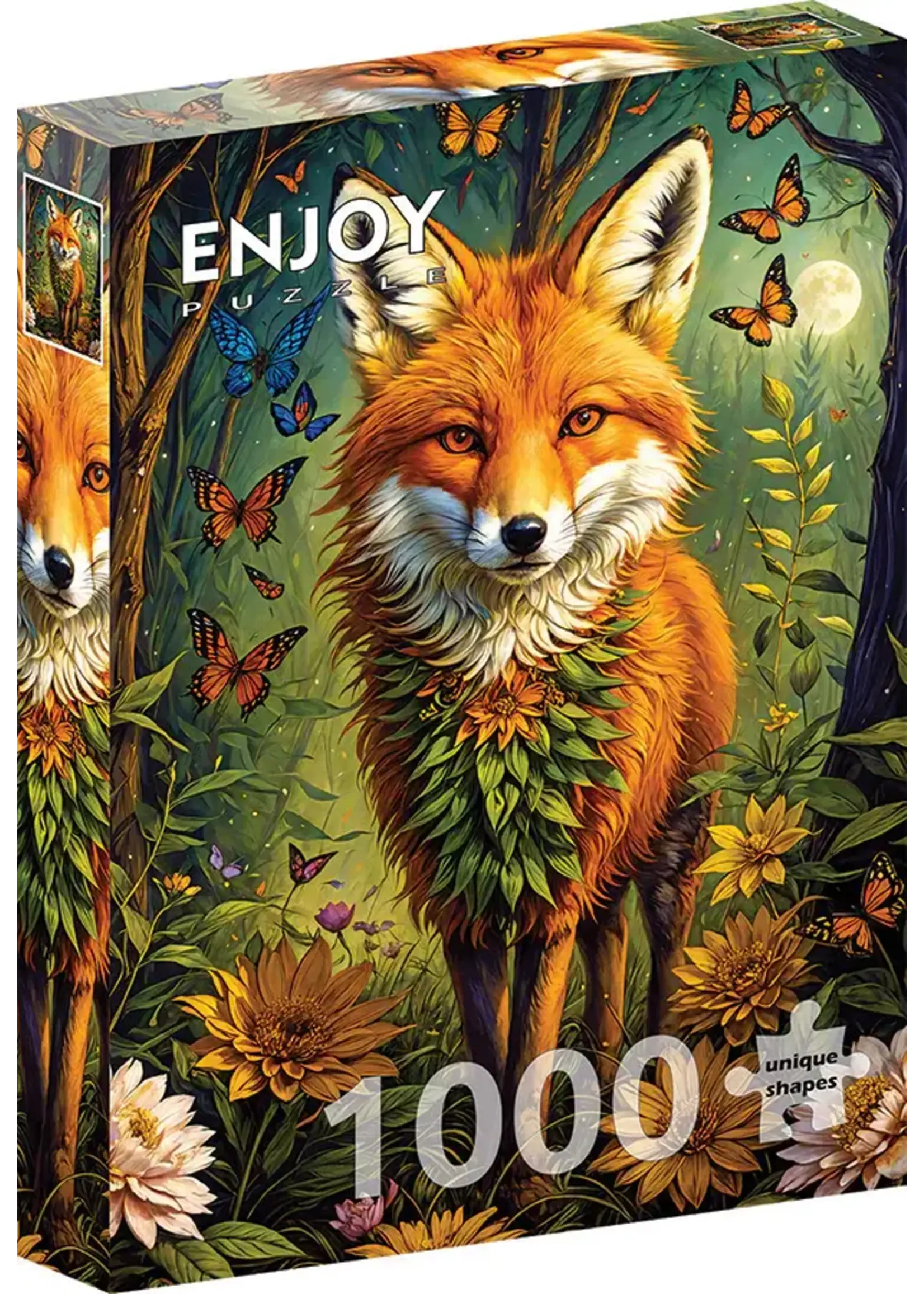 Enjoy Puzzle E2162 Enchanted Fox (Puzzle 1000)