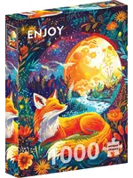 Enjoy Puzzle E2254 Moon Fox (Puzzle1000)