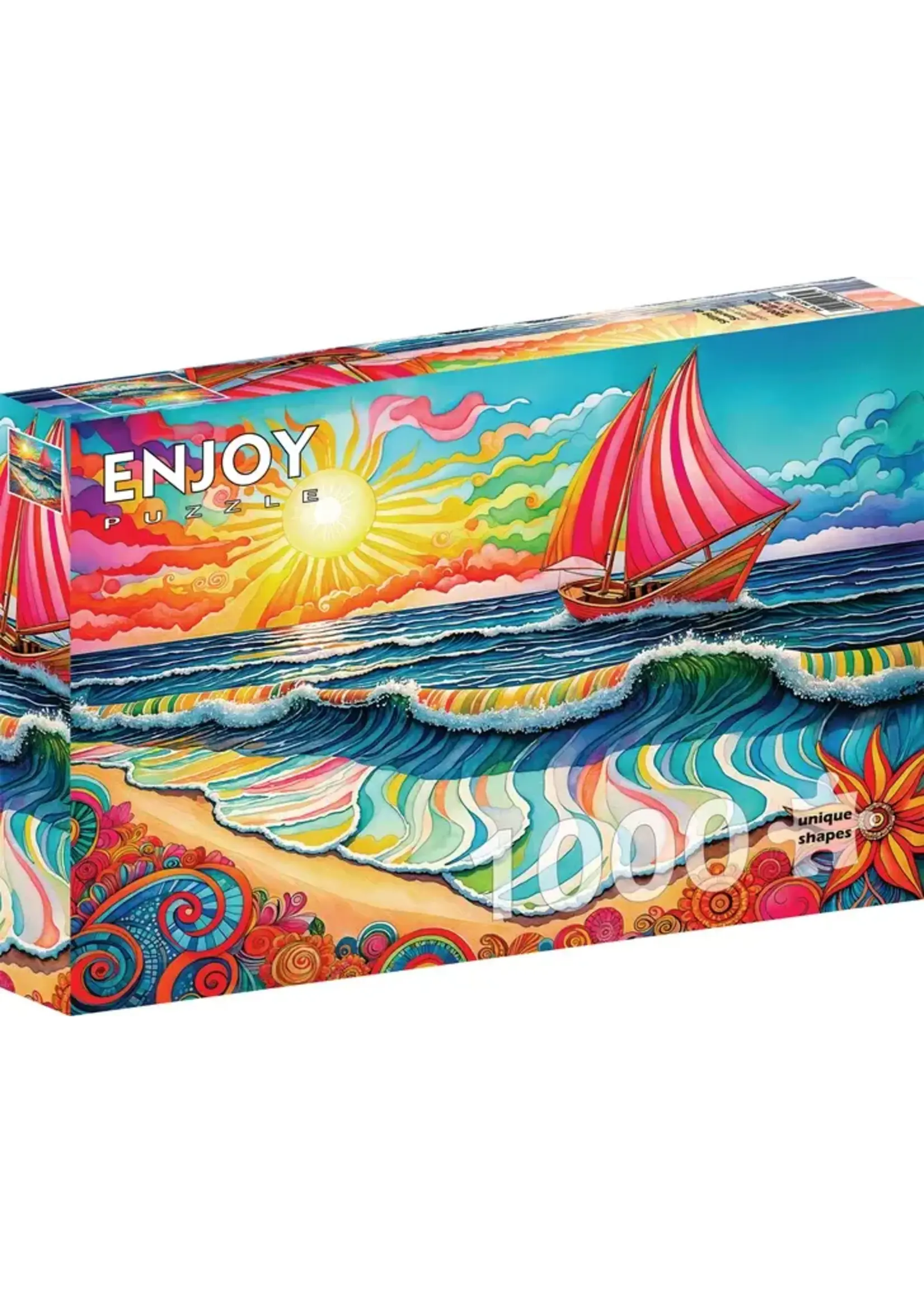 Enjoy Puzzle E2327 Sailing at Sunrise (Puzzle1000)