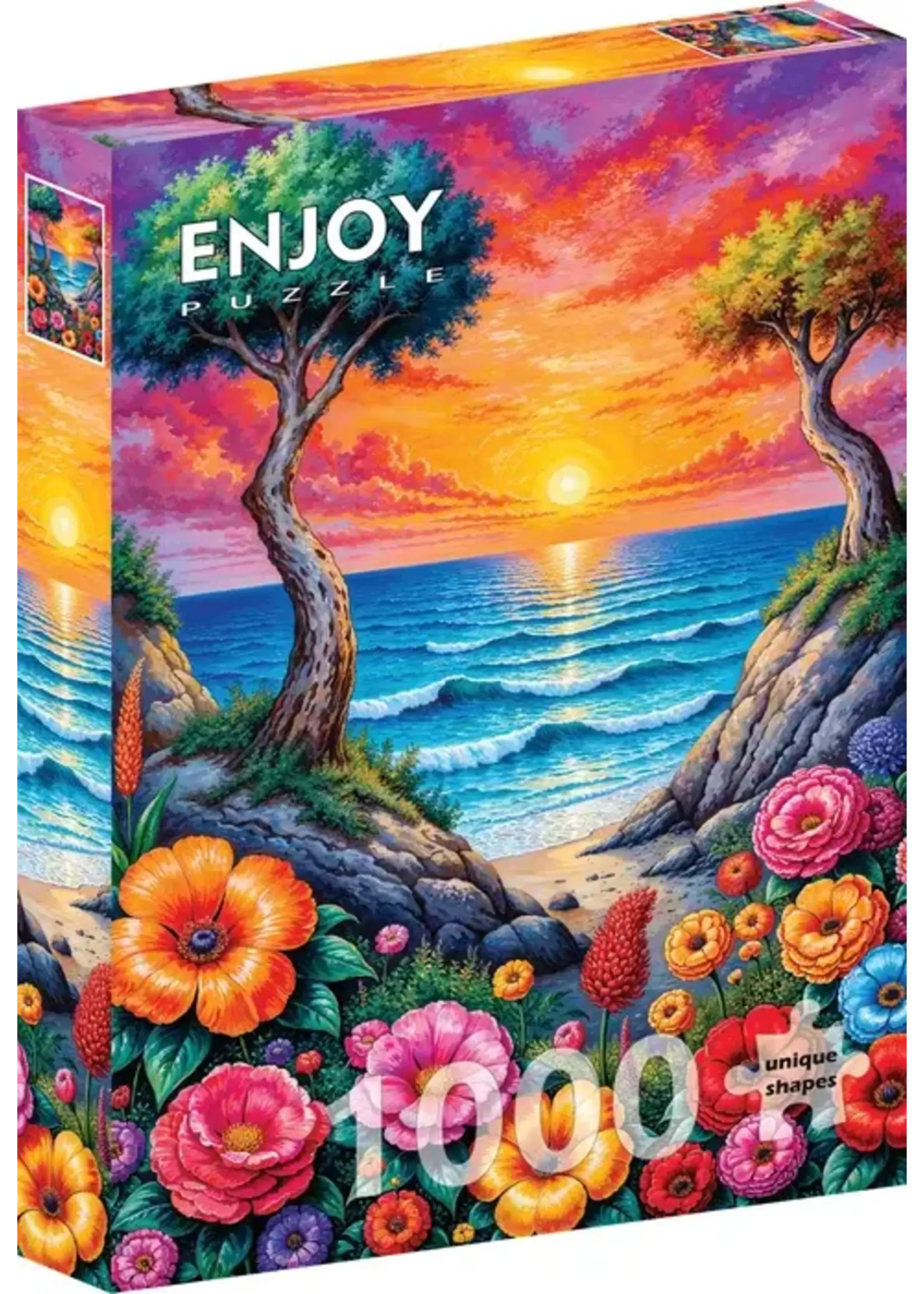Enjoy Puzzle E2348 Blooming Coast (Puzzle1000)