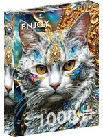 Enjoy Puzzle E2366 Jeweled Cat (Puzzle1000)