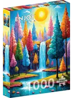 Enjoy Puzzle E2369 Forest Cascade (Puzzle1000)