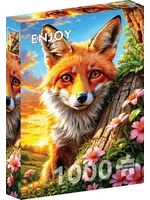 Enjoy Puzzle E2387 Curious Fox (Puzzle1000)