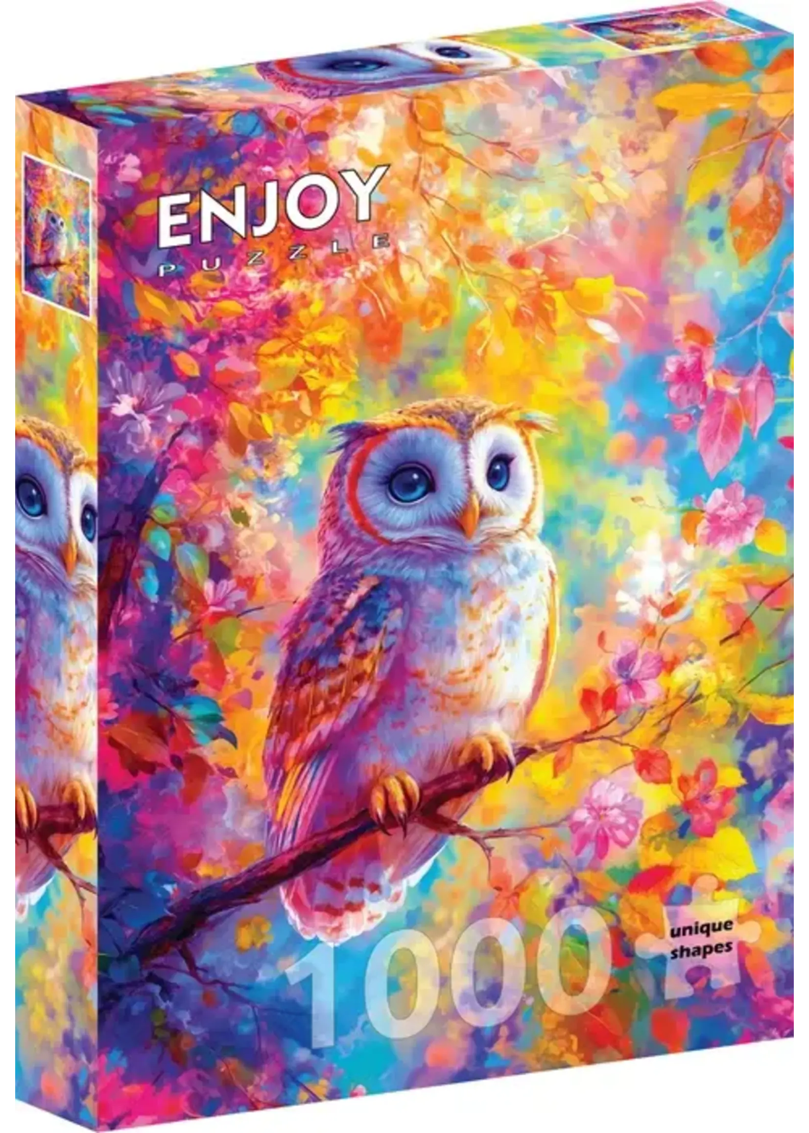 Enjoy Puzzle E2393 Pastel Owl (Puzzle1000)