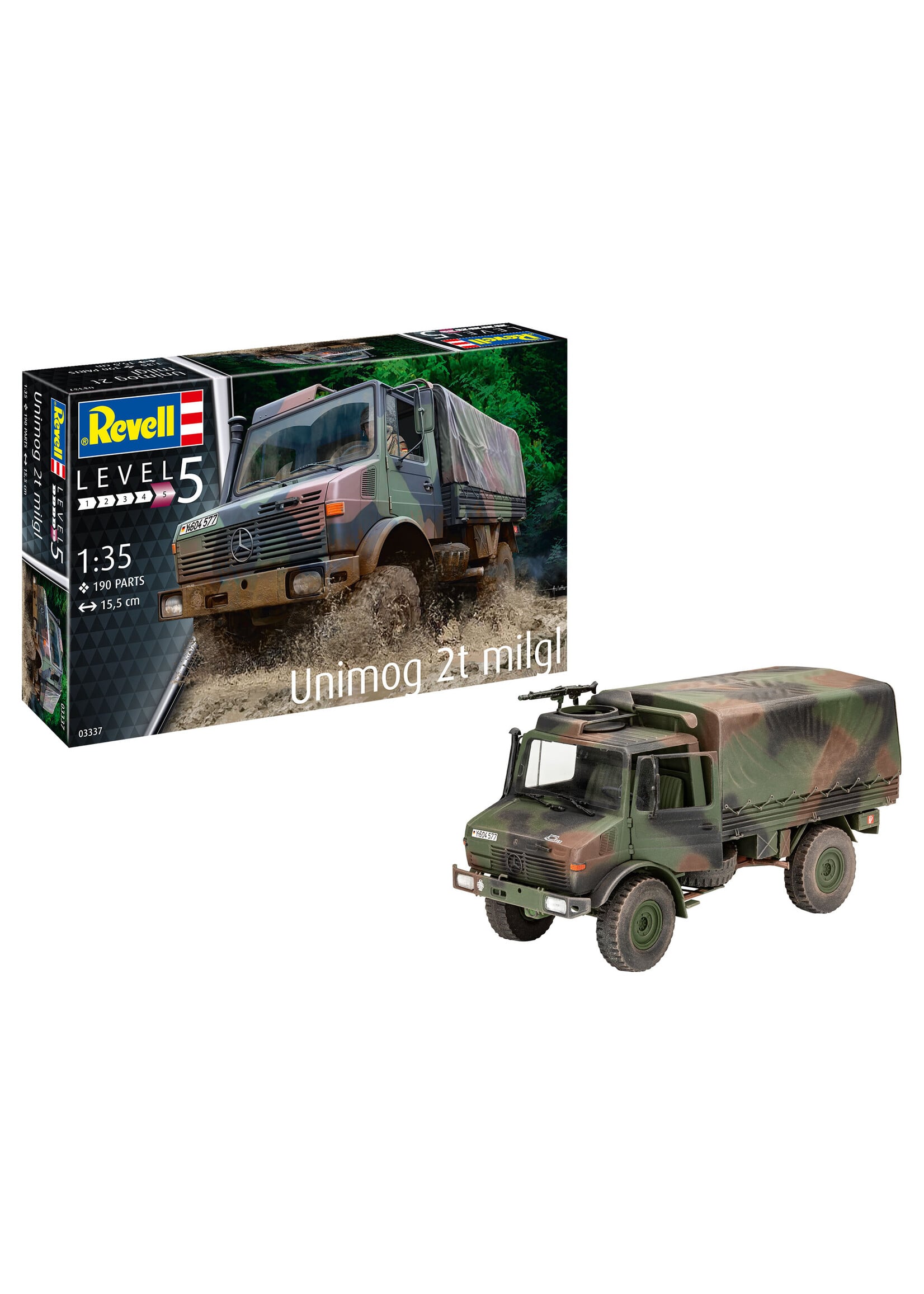 Revell Germany RVG3337 Unimog 2T MilGL (1/35)