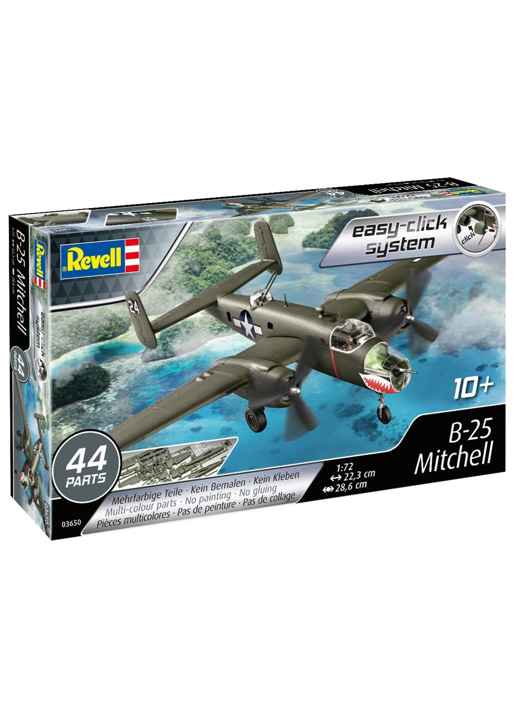 Revell Germany RVG3650 B-25 Mitchell Easy Click (1/72)