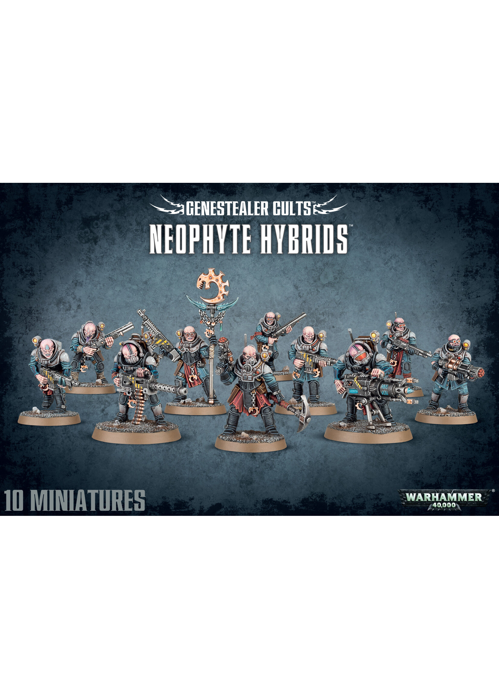 WH40K Genestealer Cults Neophyte Hybrids