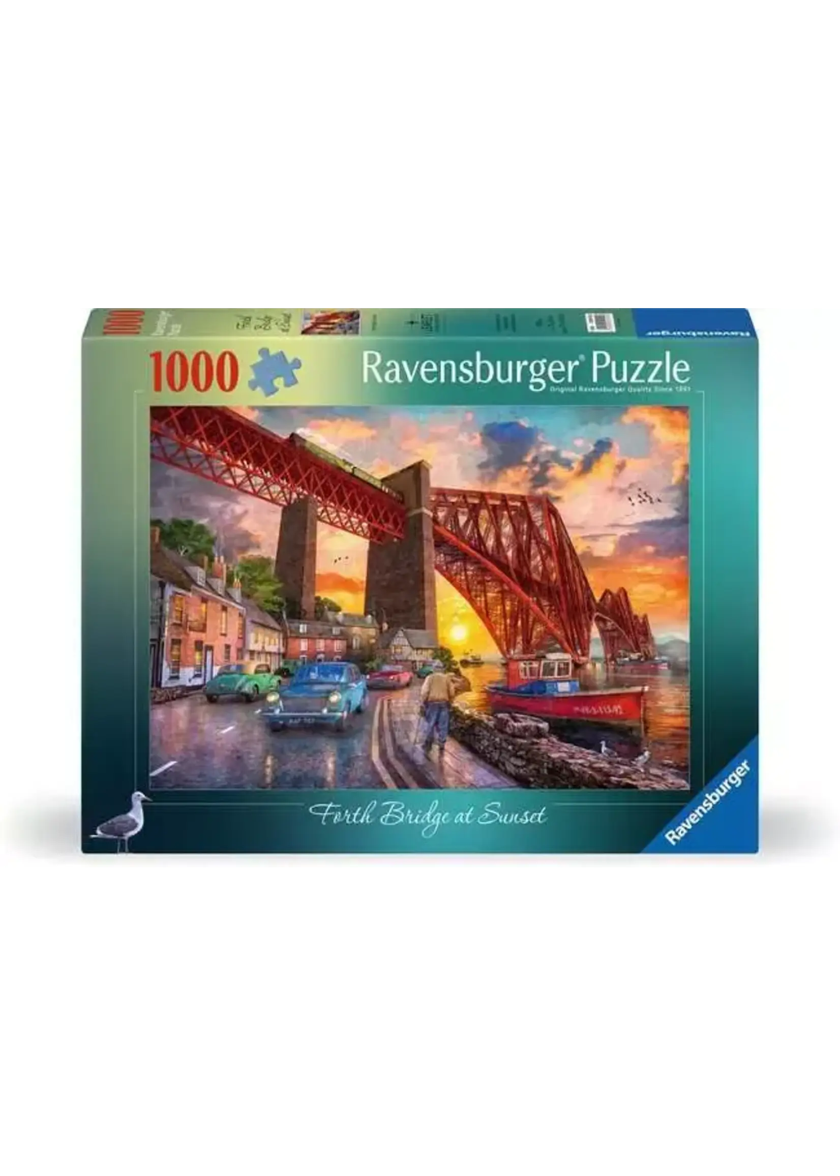 Ravensburger RAV12000125 Forth Bridge at Sunset (Puzzle1000)