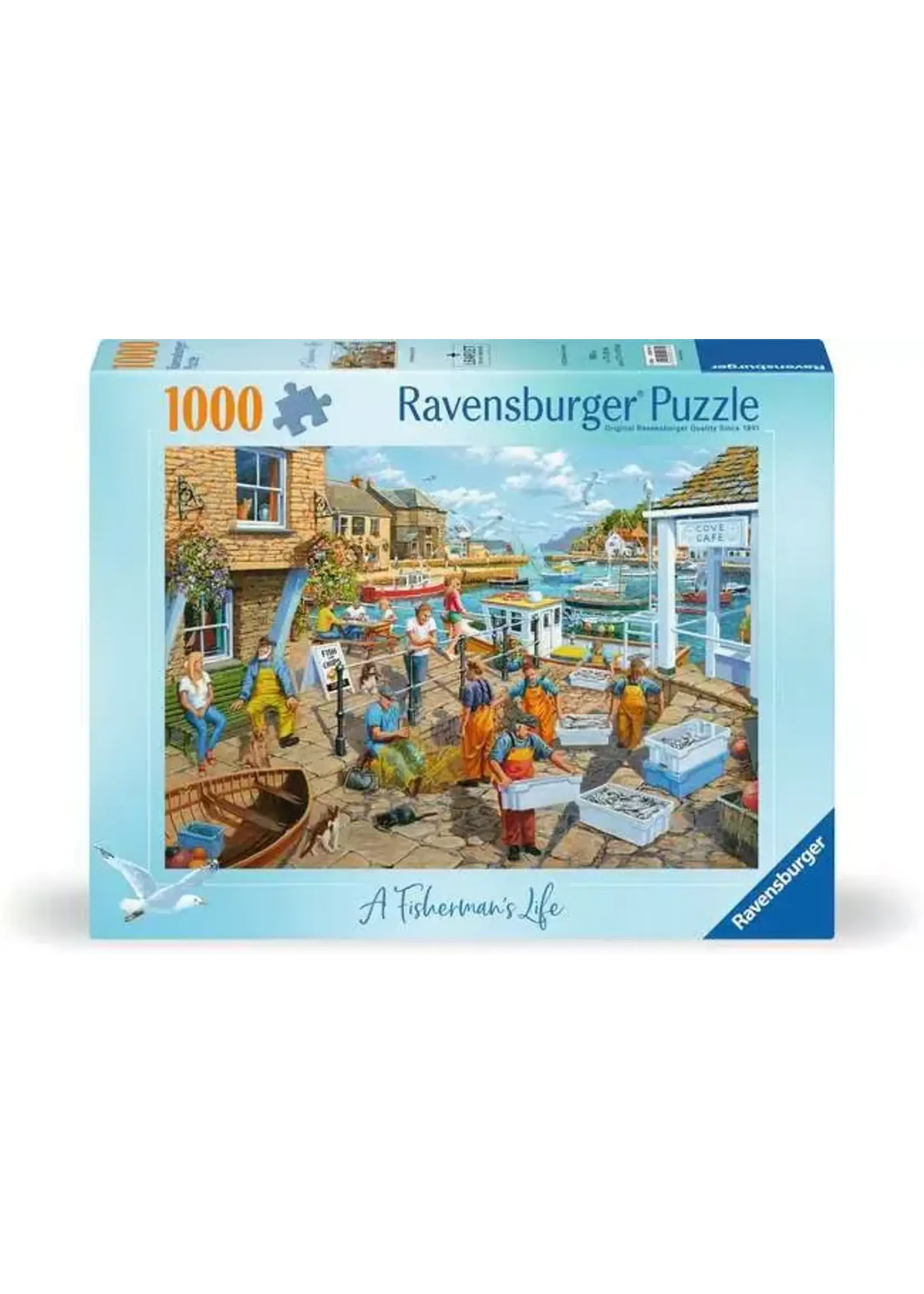 Ravensburger RAV12000161 Fishermans Life (Puzzle1000)