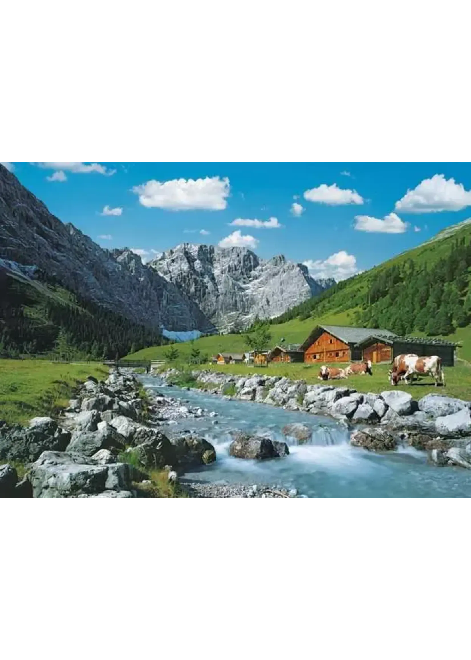 Ravensburger RAV12000649 Austrian Mountains (Puzzle1000)