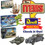 New Model Kits from Revell Germany